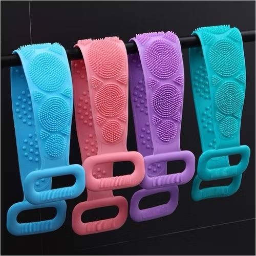 Dây tắm silicone chà lưng 2 mặt thần thánh Loại dày
