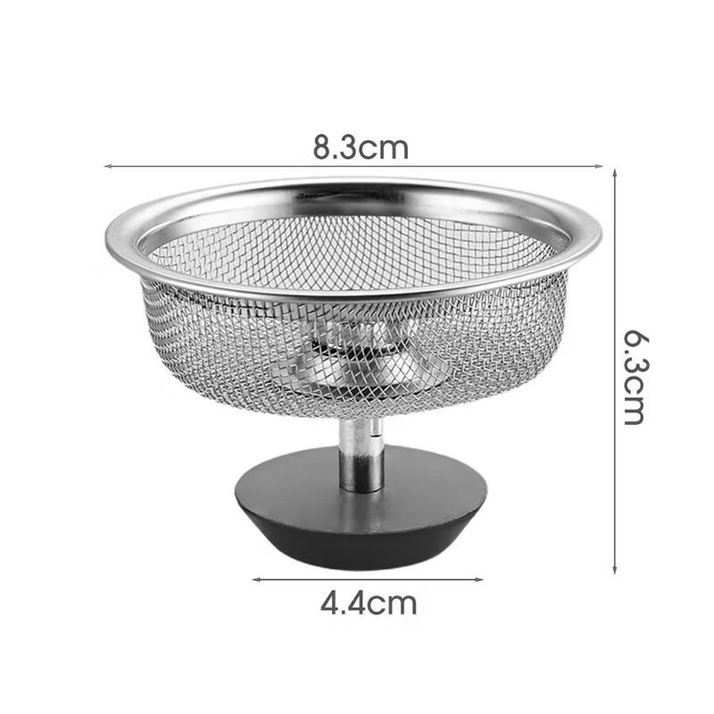 Giỏ Lọc Rác Bồn Rửa Bá Chống Rỉ Nắp Lọc Rác Bồn Rửa Chén Lọc Cặn Rác