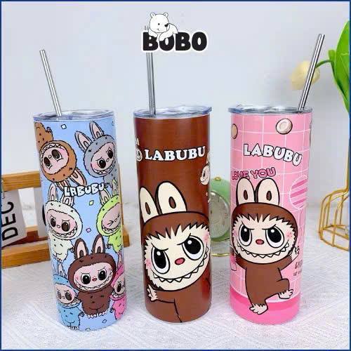  LY GIỮ NHIỆT LABUBU 600ml THỜI TRANG
