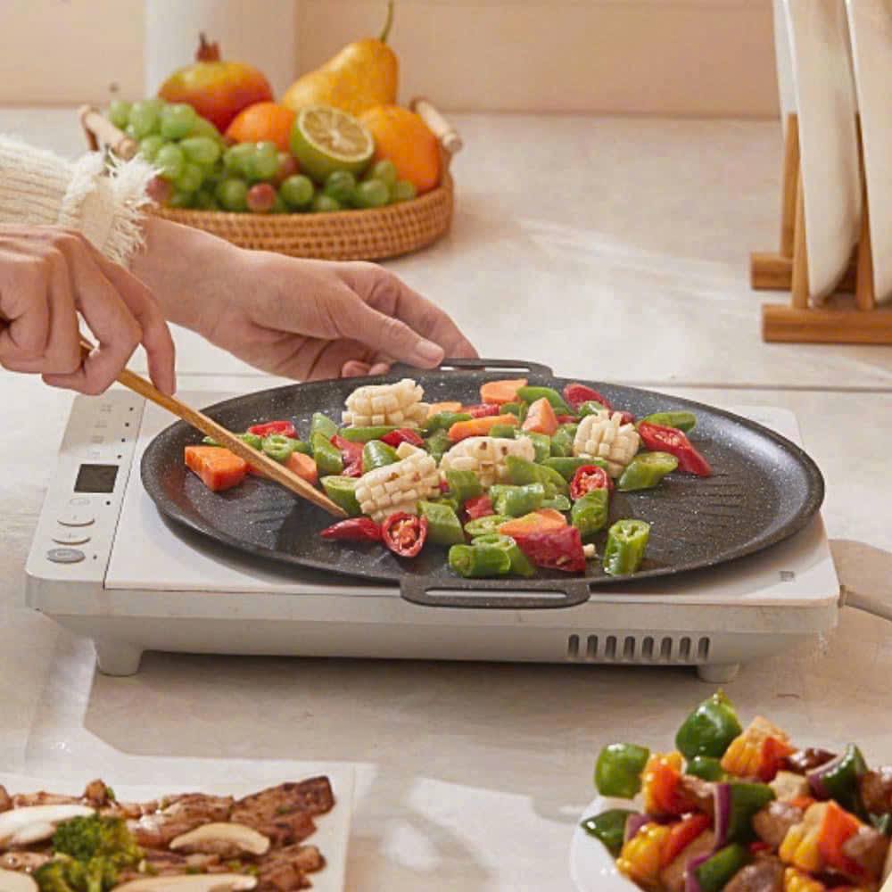  Chảo Đá Nướng Hình Mặt Trời Size 34cm