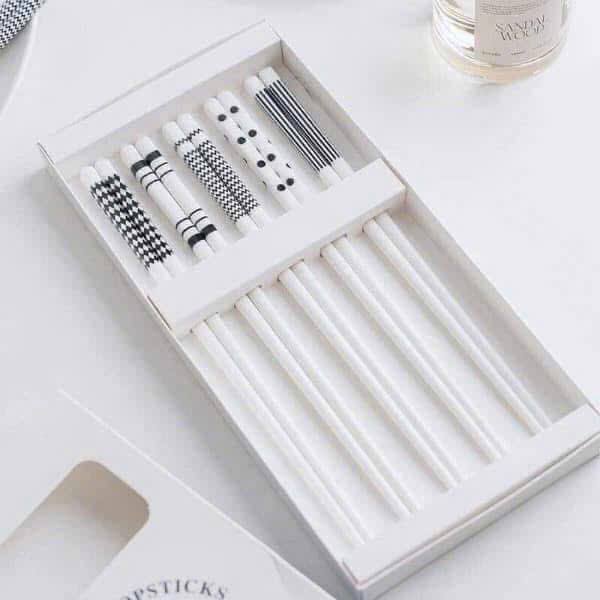 Bộ đũa Hepburn sứ phong cách Nhật Bản cao cấp