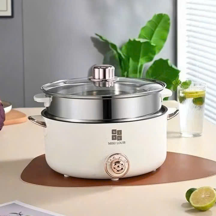 NỒI LẨU ĐIỆN 2 TẦNG MISU