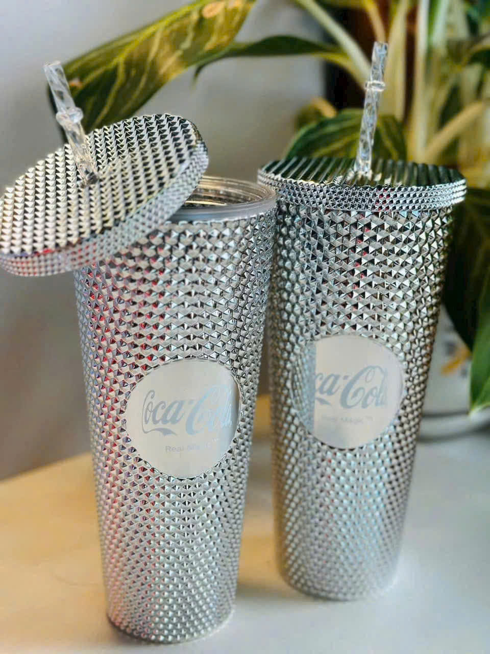 LY NHỰA 2 LỚP KIM CƯƠNG 710ML – THIẾT KẾ IN CHỮ COCACOLA