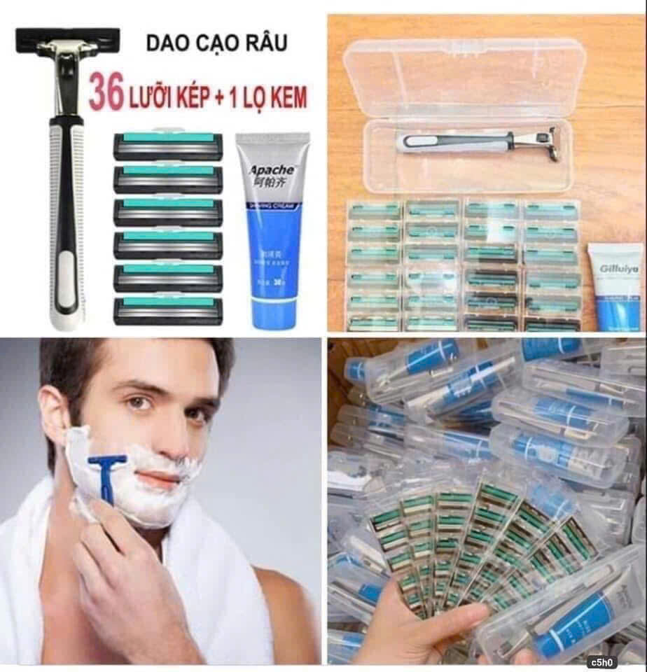 DAO CẠO RÂU 36 LƯỠI THAY THẾ