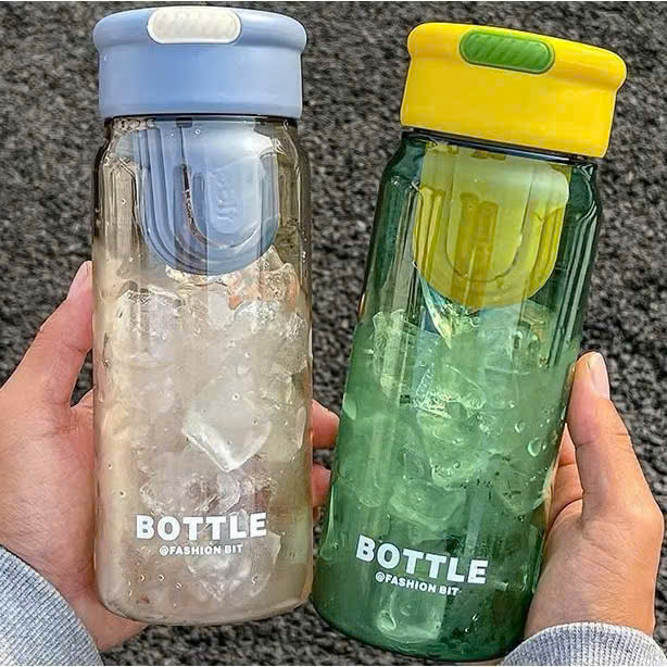 BÌNH NHỰA THỂ THAO CÓ NGĂN LỌC TRÀ BOTTLE 650ml