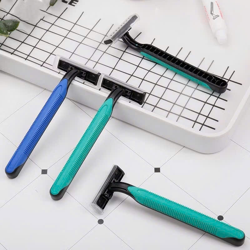 Set 10 Dao Cạo Râu 2 Lưỡi Siêu Tiết Kiệm