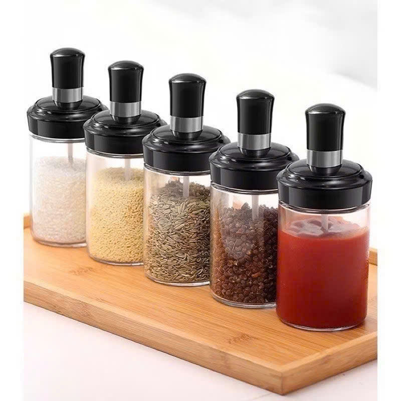 Hũ Đựng Gia Vị Thủy Tinh 250ml
