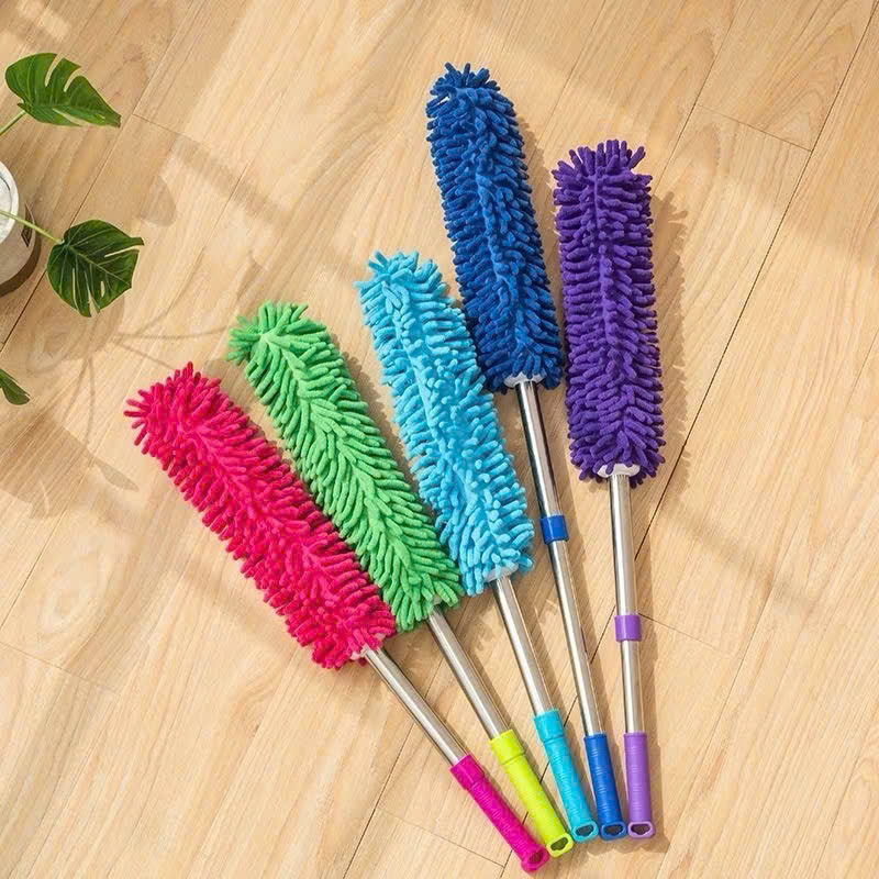 Chổi Quét Bụi San Hô Chắc Chắn Tiện Lợi Có Thể Thu Gọn Hoặc Kéo Dài