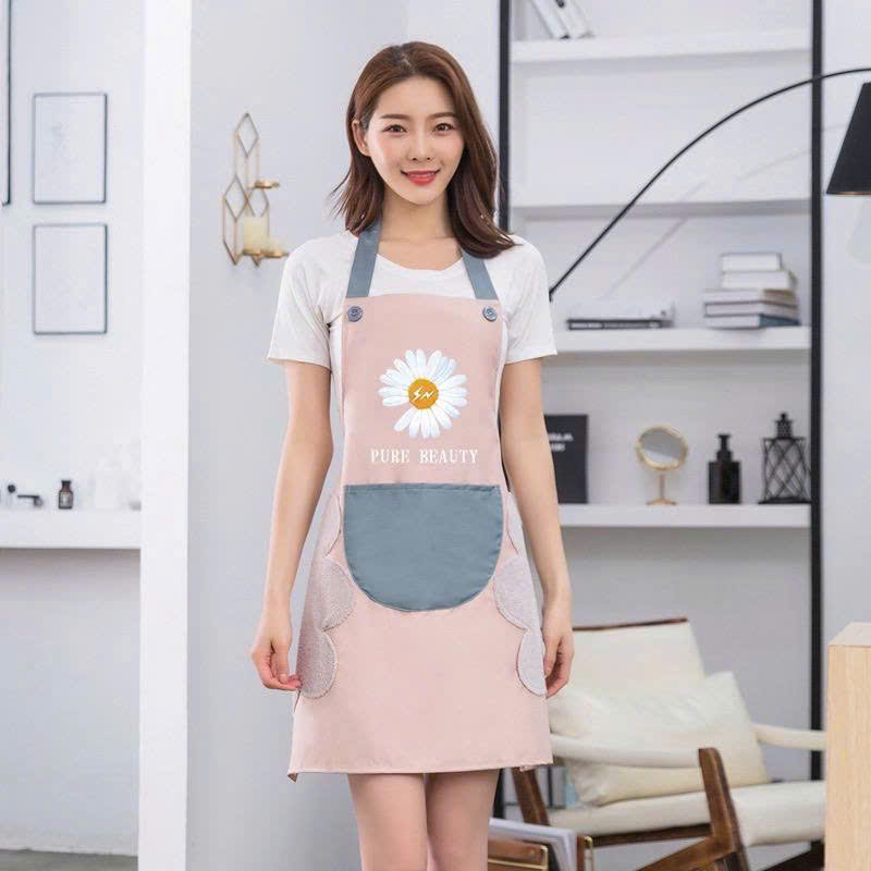 TẠP DỀ HOA THỎ KIÊM LUN CHỖ LAU TAY XỊN XÒ, CHỐNG NƯỚC