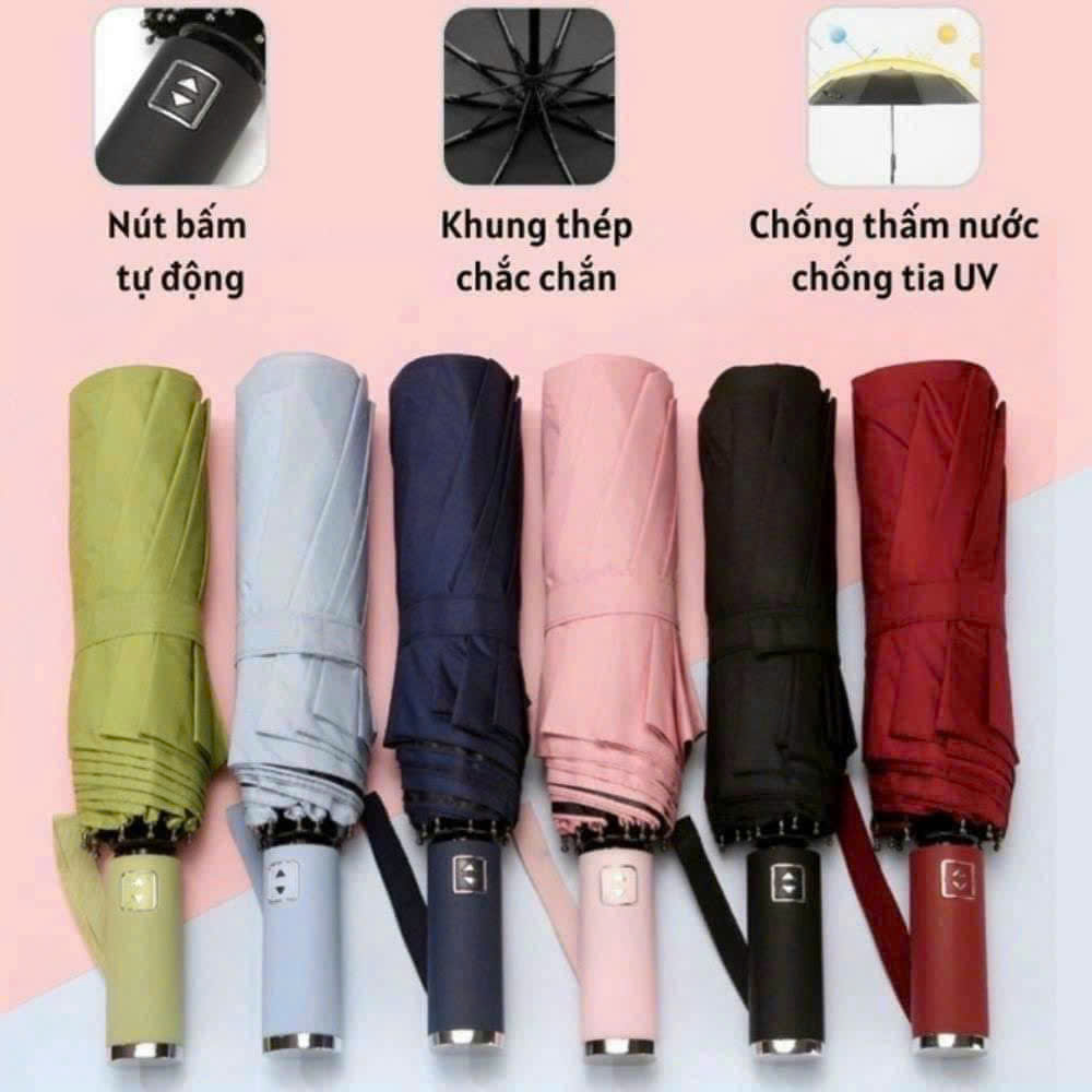Dù nhật đóng mở tự động 2 lớp chống tia UV