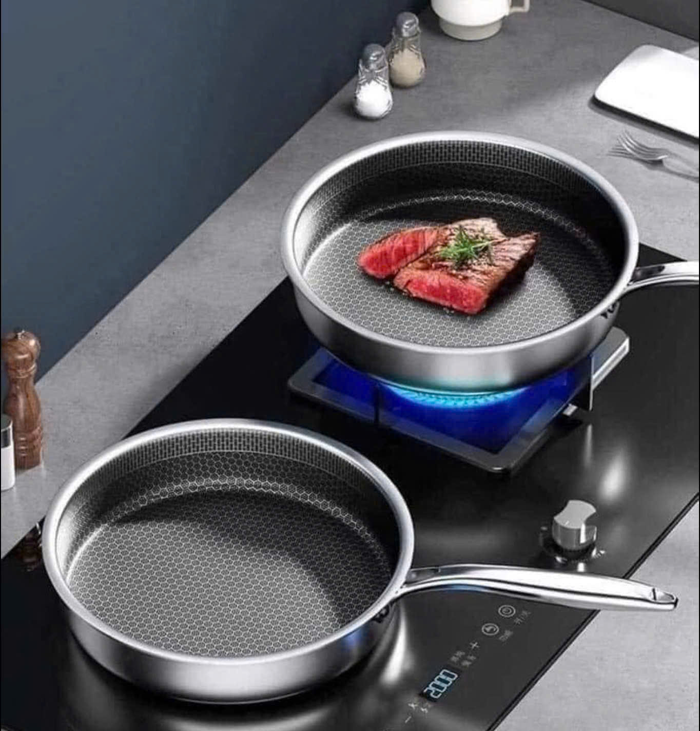 CHẢO CHỐNG DÍNH INOX 316 AN TOÀN CHO THỰC PHẨM