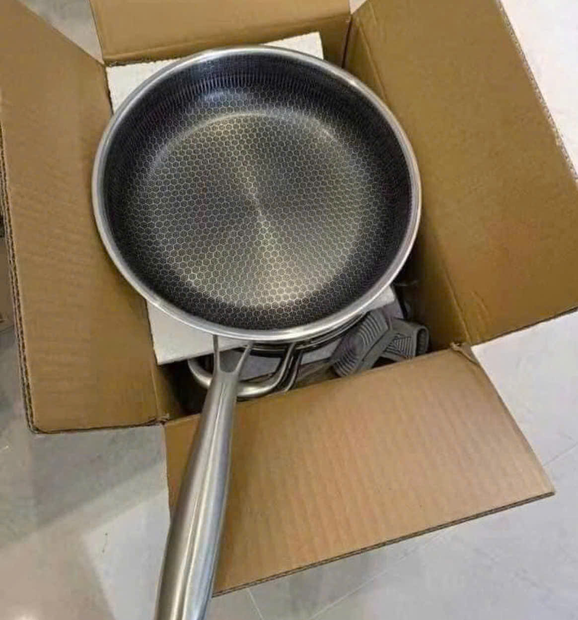 CHẢO CHỐNG DÍNH INOX 316 AN TOÀN CHO THỰC PHẨM