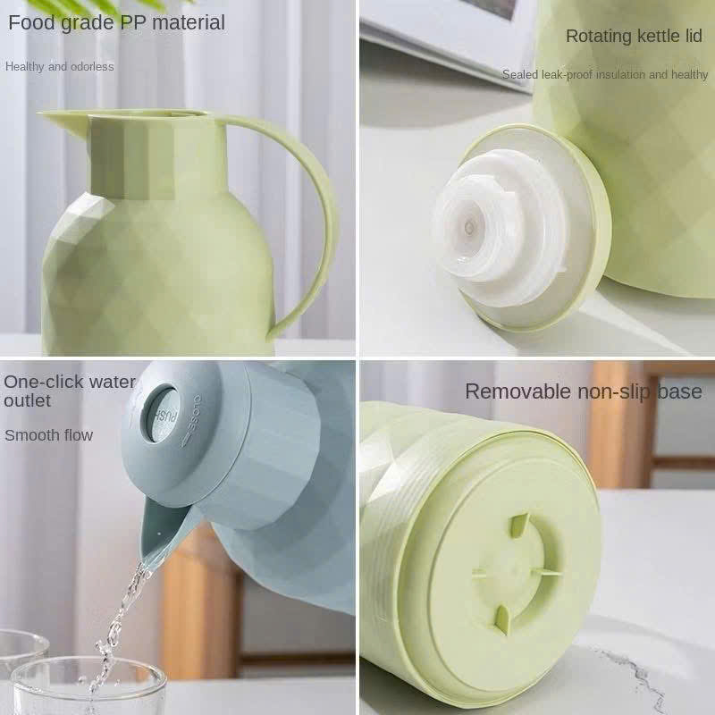 Bình Thủy Giữ Nhiệt 1L Nhỏ Gọn Tiện Lợi Giữ Nhiệt Lên 24h