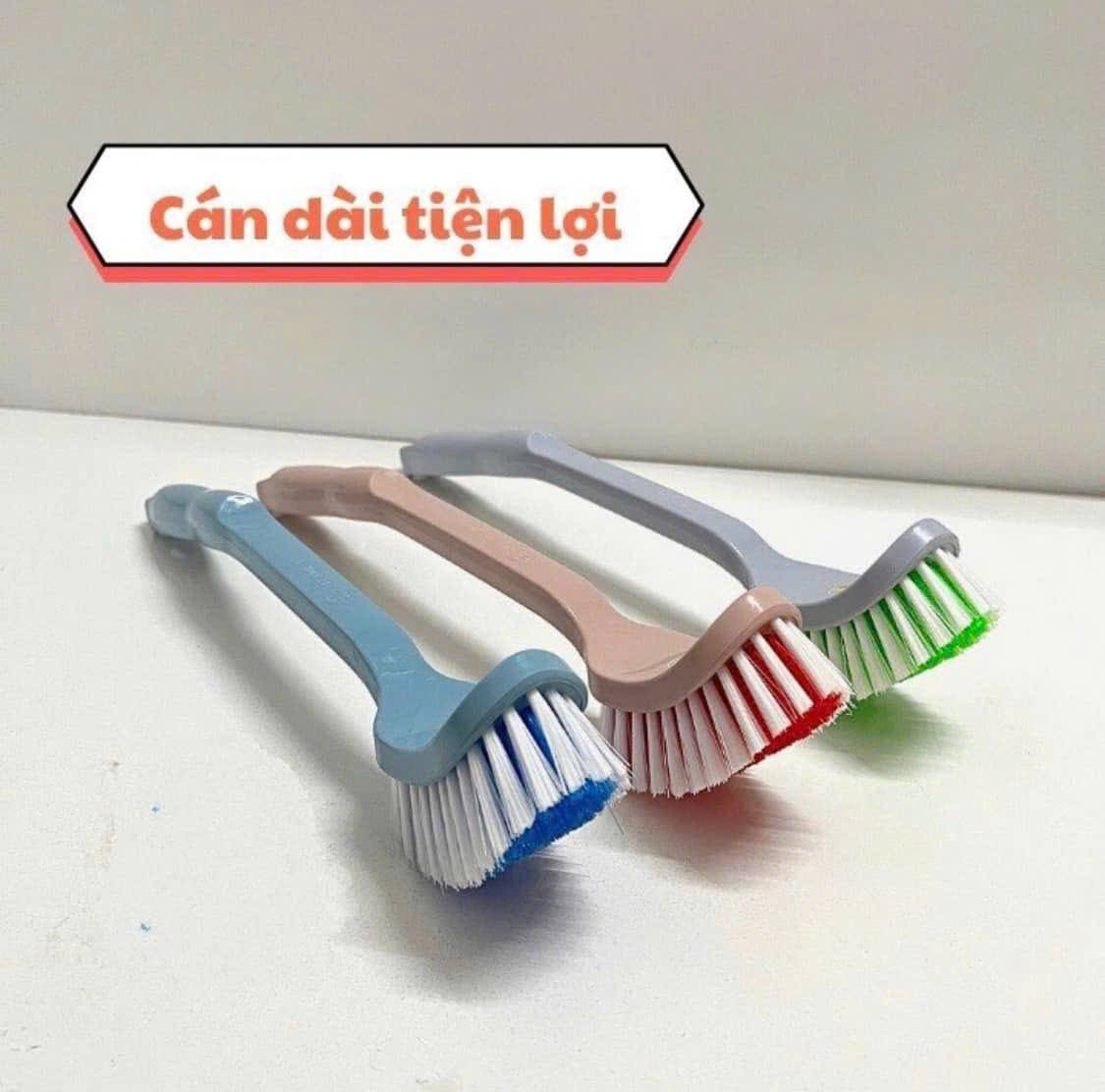 CỌ TOILET CÁN NHỰA