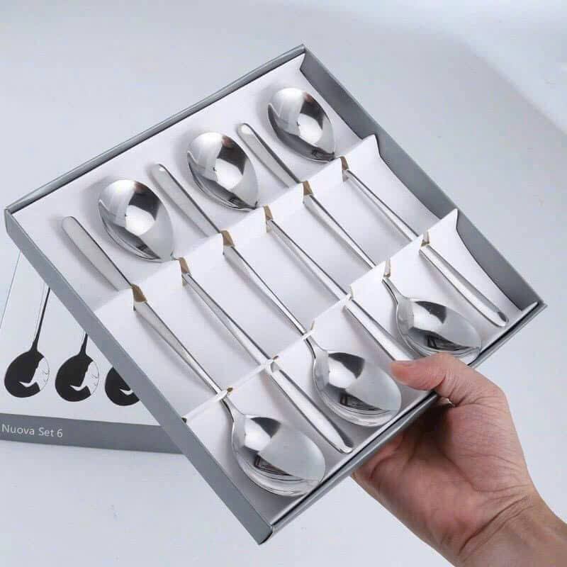 SET 6 MUỖNG INOX 304