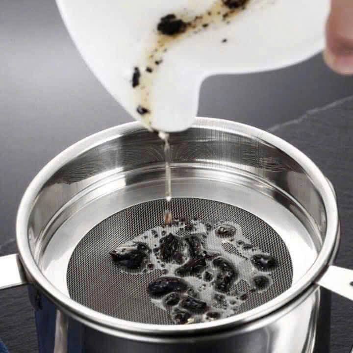 CA LỌC DẦU ĂN BẰNG INOX