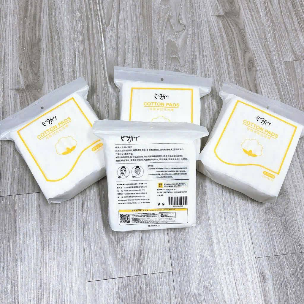 BÔNG TẨY TRANG COTTON 222 pads