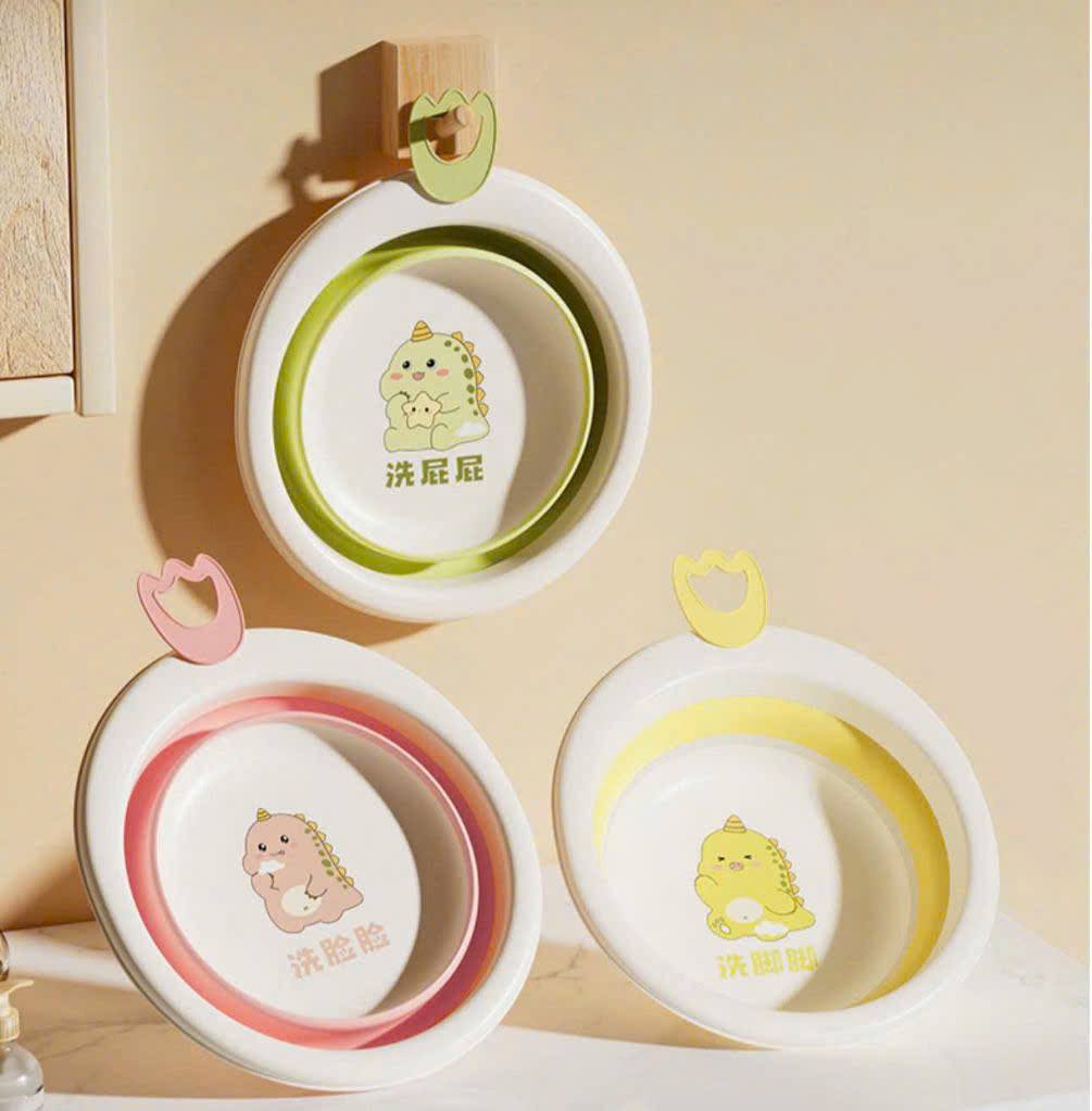 Xô Gấp Gọn Đa Năng Treo Tường Size 28cm