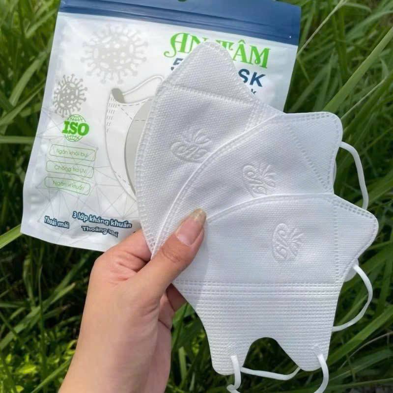 Hộp 100 cái khẩu trang 5D An Tâm