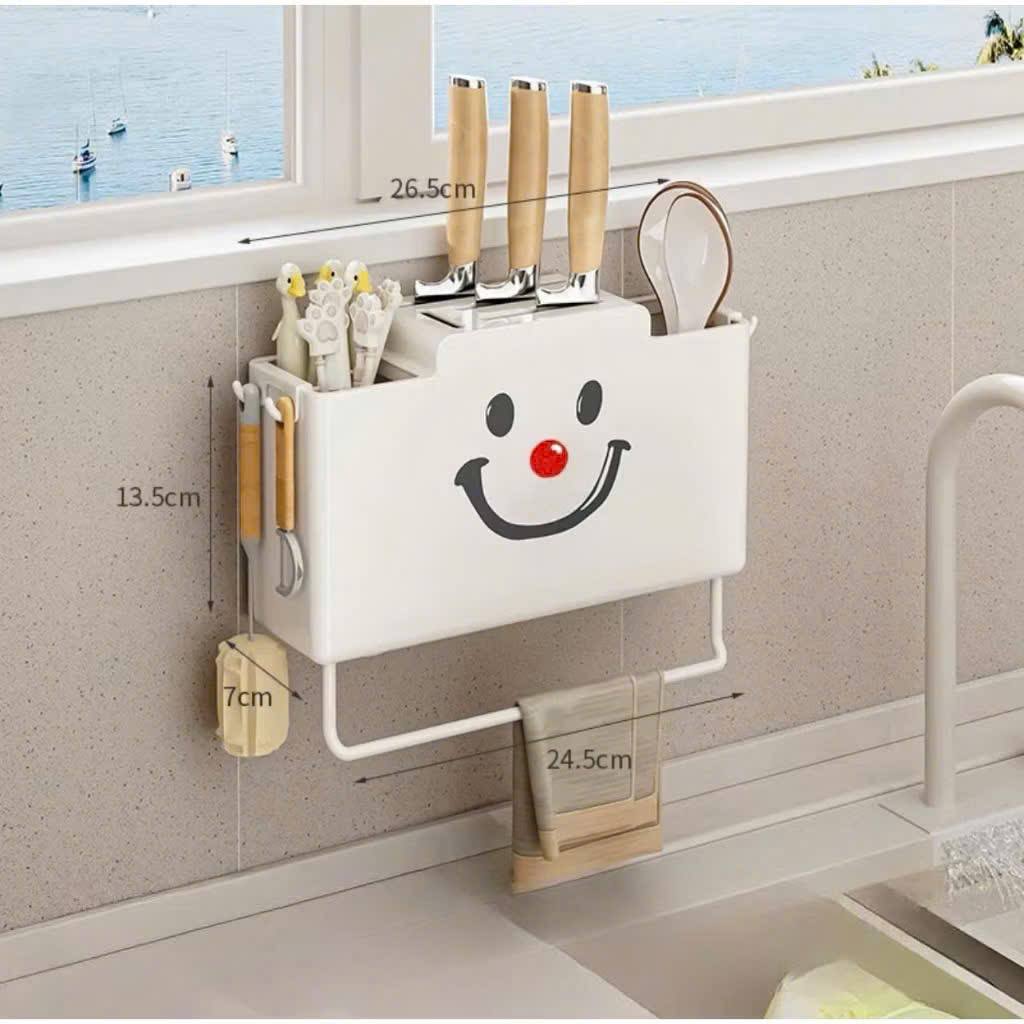 GIÁ CẮM DAO ĐŨA MẶT CƯỜI