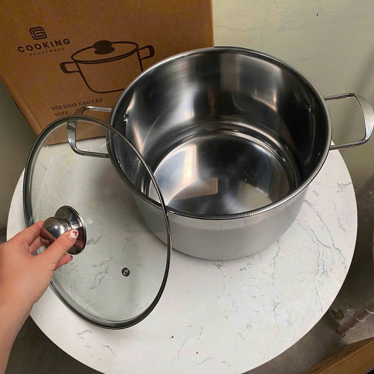NỒI LUỘC GÀ COOKING Size 30cm