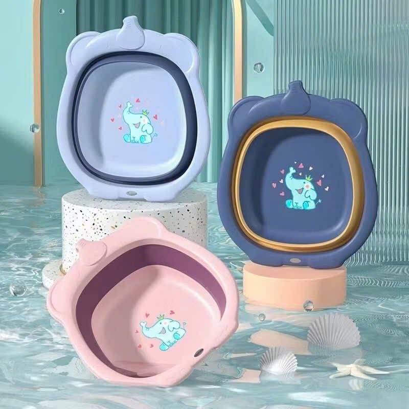 CHẬU GẤP GỌN HÌNH CON VOI