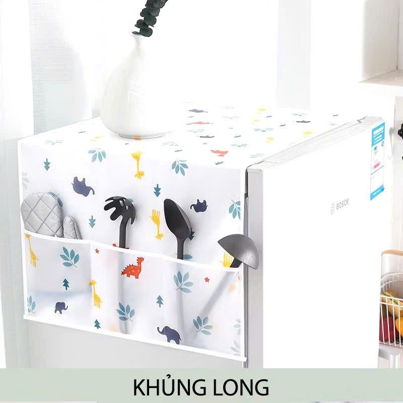 KHĂN PHỦ TỦ LẠNH, MÁY GIẶT CHỐNG BỤI – BẢO VỆ TỦ, GỌN NHÀ, ĐẸP KHÔNG GÓC CHẾT!