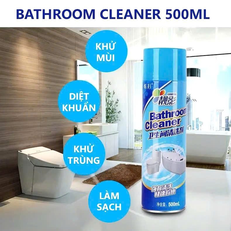 BÌNH XỊT VỆ SINH NHÀ TẮM – SẠCH BÓNG, THƠM MÁT, DIỆT KHUẨN TOÀN DIỆN!
