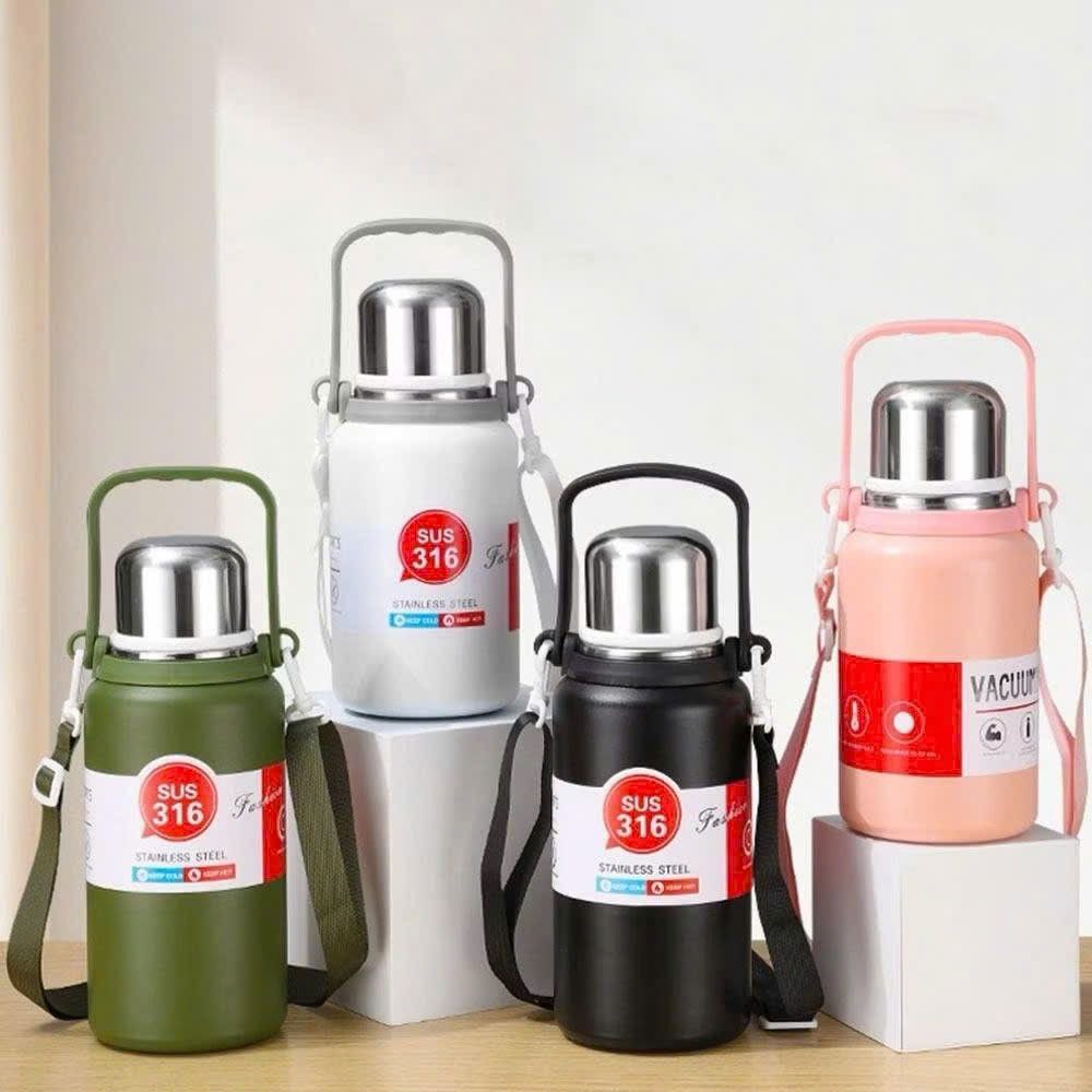 Bình Giữ Nhiệt INOX SUS 316 – Siêu Bền, Siêu An Toàn – Dung Tích Khủng 1200ml