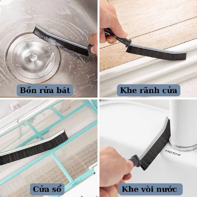 Bàn Chải Vệ Sinh Khe Hở Góc Rãnh Đa Năng