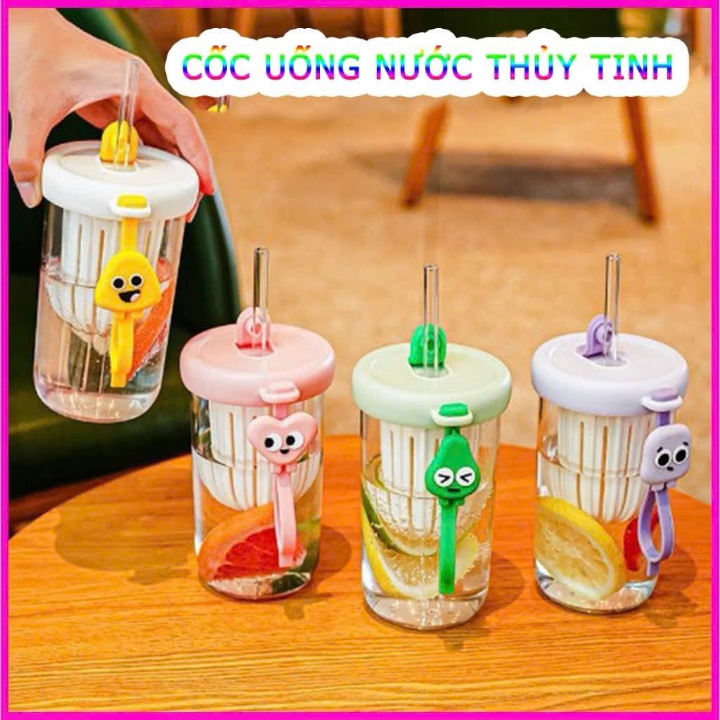 BÌNH PHA TRÀ THỦY TINH CÓ LỌC – DUNG TÍCH 450ML