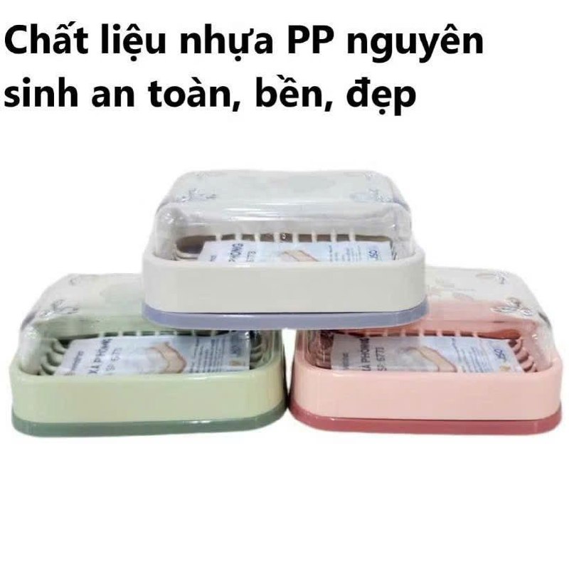 Hộp Đựng Xà Bông 3 Lớp Việt Nhật 6773