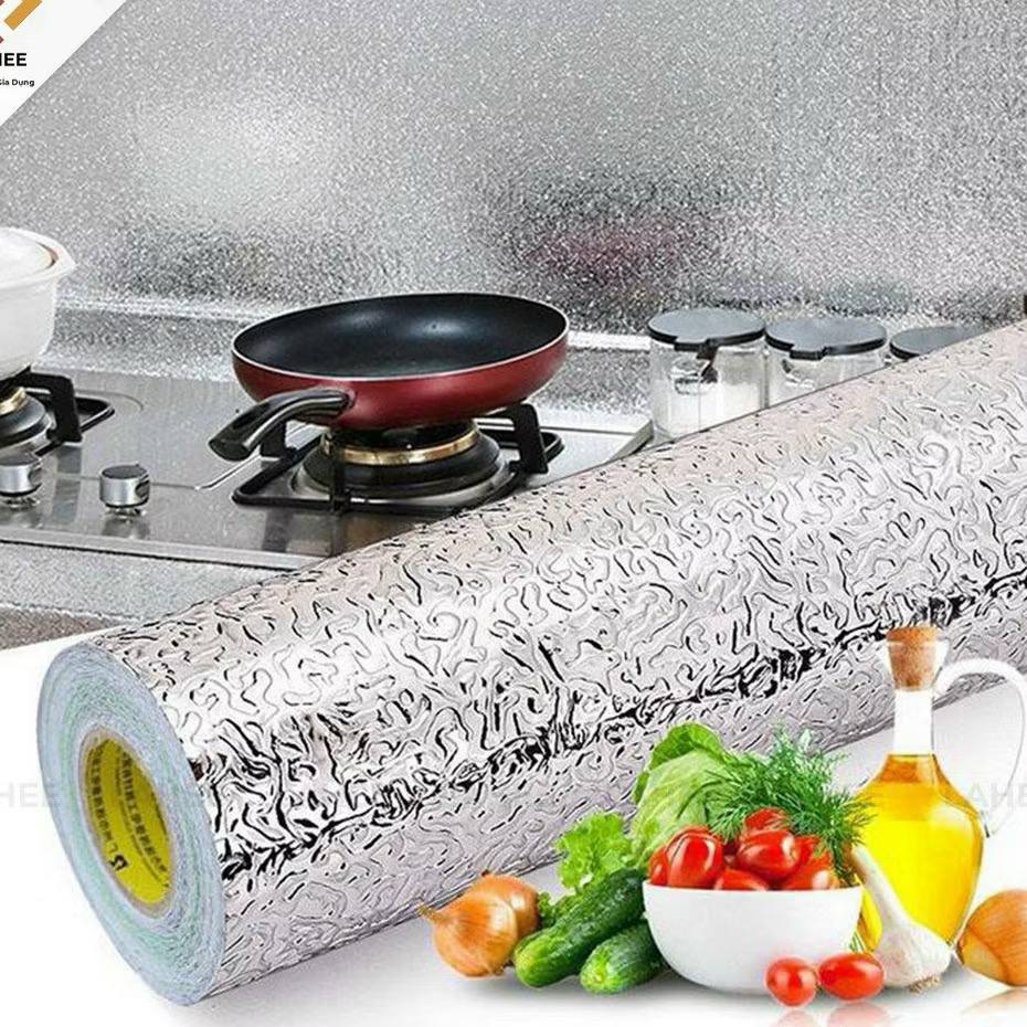 [100] CUỘN GIẤY BẠC DÁN BẾP – LOẠI DÀI 2M