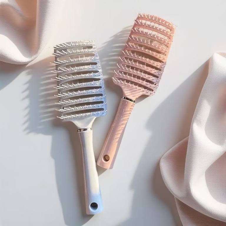 [100] Lược chải tóc gỡ rối làm phồng tóc – lược bán nguyệt Kt 24x7cm