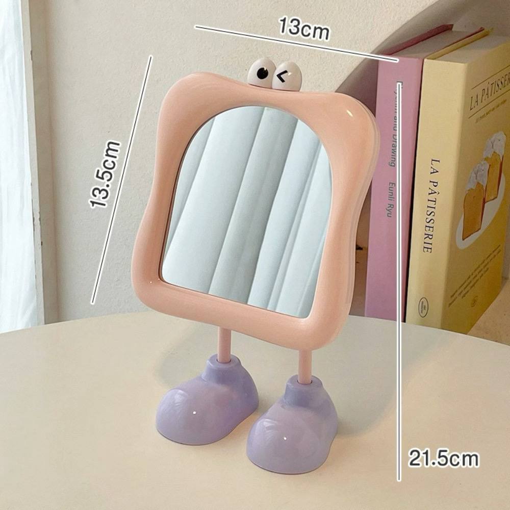 GƯƠNG TRANG ĐIỂM MINI ĐỂ BÀN – ĐÔI BÀN CHÂN DỄ THƯƠNG